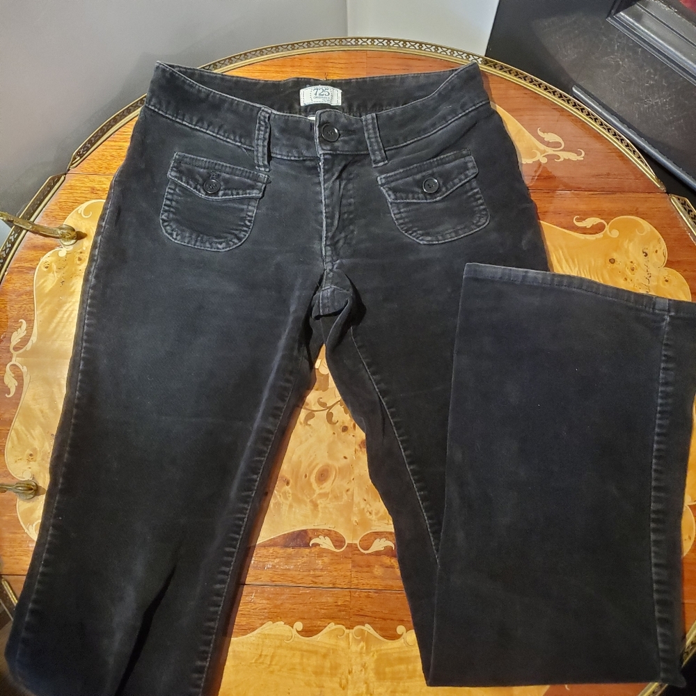 725 Original Y2K Low Rise Corduroy Pants w Front Pockets